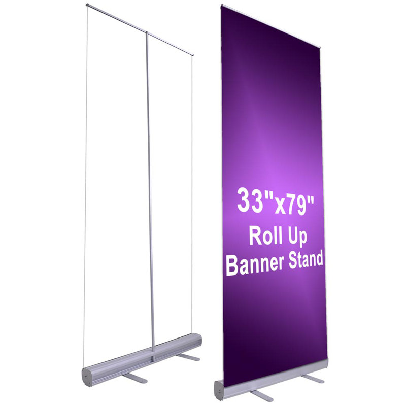 Yescom Banner Stand with Retractable Stand