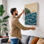 Cliffs and Stormy Sea Coastal - Wrapped Canvas-953850246-953850269