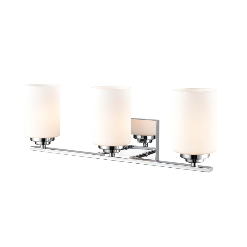 Berner 3 - Light Dimmable Vanity Light, Chrome