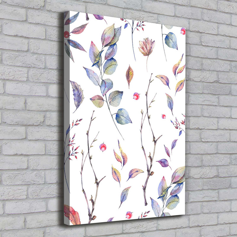 Eucalyptus Leaves - Wrapped Canvas Print