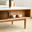 Table basse en bois massif de granite minimaliste