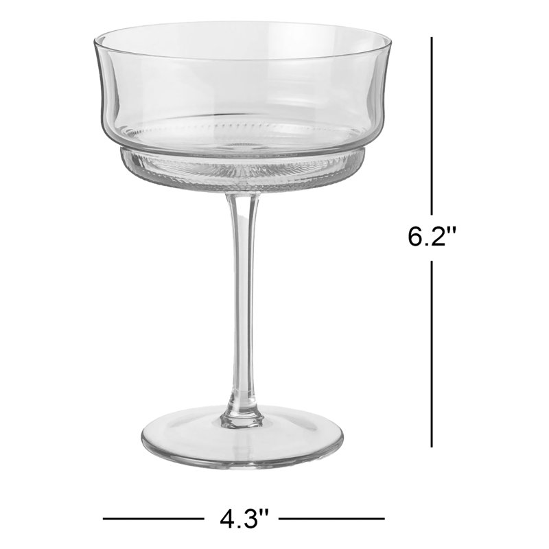 Tulip Coupes in Amber