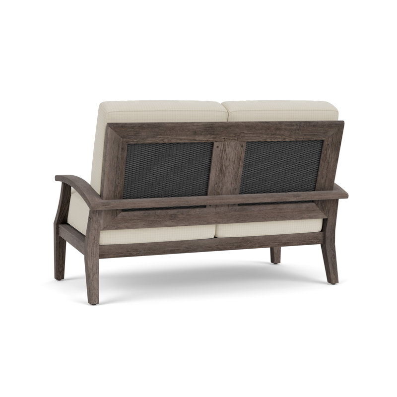 Frontier Outdoor 2 - Seat Loveseat, Friendly Flax, Charcoal