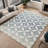 Machine Washable Indoor/Outdoor Lockway ACN2423 Geometric Rug-360322408