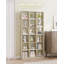 Bookcase, Tall Narrow Bookshelf, Wooden Bookcase with Open Storage Shelf, for Living Room, Home Office, Bedroom-373254591-378721576