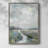Peninsula Path Framed Print - Solid Wood-2041039640