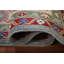 Tapis oriental gris à motif géométrique Kazak 9