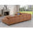 Belmont - U-Shape Leather Sectional With Cupholder Console And Ottoman-116641384