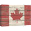 «Country Country» «Vintage Wood-Pavement Effect Canadian Flag»-94537627