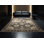 Tapis oriental traditionnel gris Paitlyn Mount Rushmore lavable à la machine - reliure grise