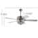 Chesley 52'' Ceiling Fan with Light Kit