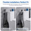 Robinet de toilette mural pour bidet-119323957