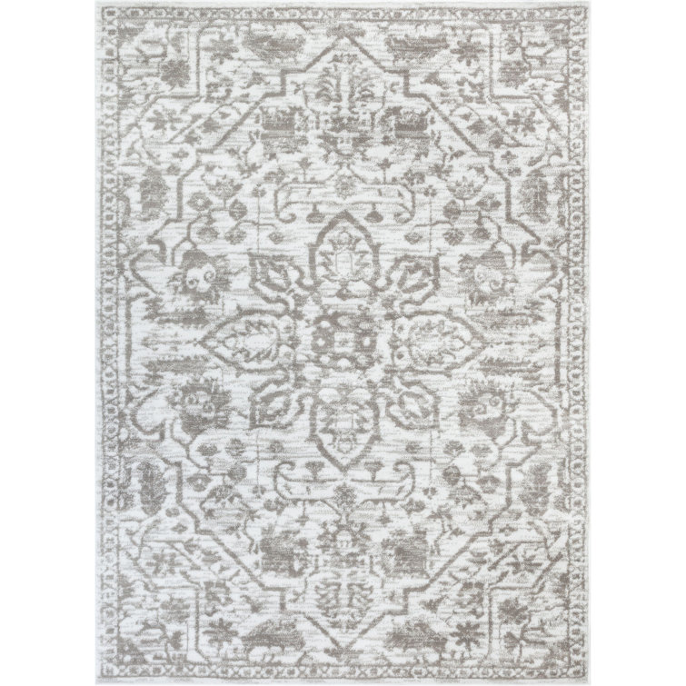 Dazzle Oriental Synthetic Area Rug