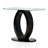 Rehberg 47'' Glass Top Console Table-106209087
