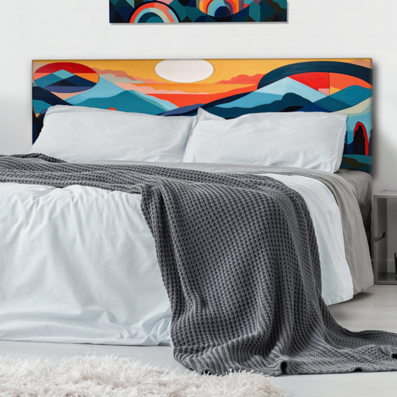 Ashprington Upholstered Panel Headboard, King