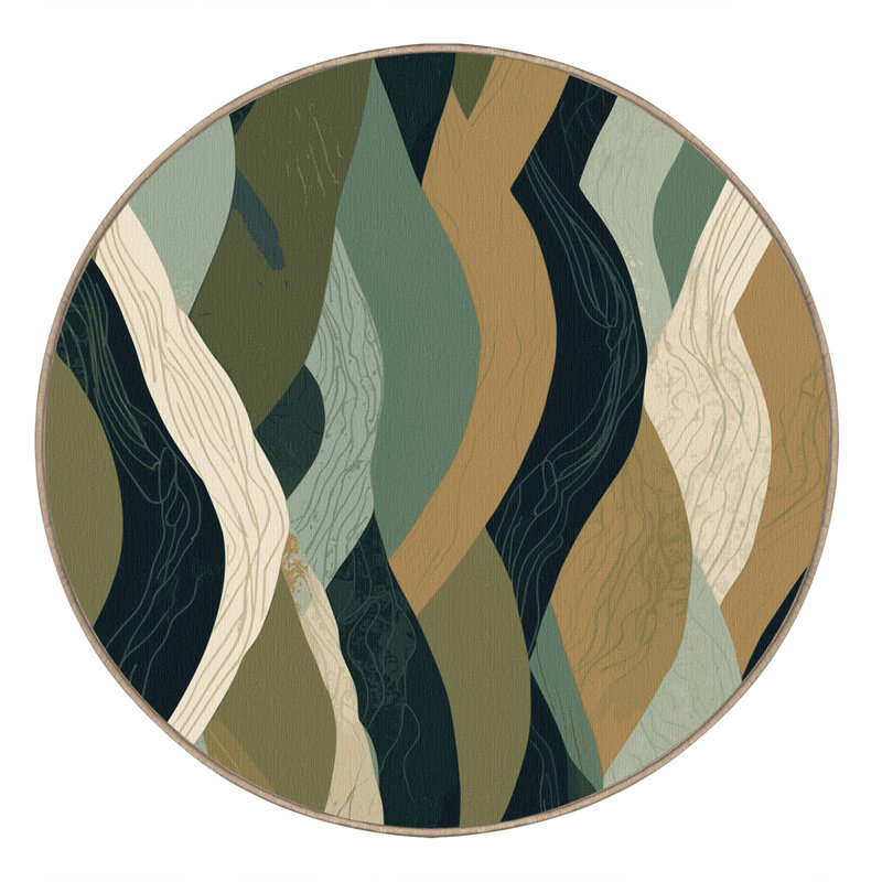 Tapis Celestial Streams, Rond 8 pi