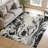 Emaree Finch Machine Woven Abstract Area Rug-1658007948