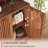 57" Farmhouse Sideboard Buffet