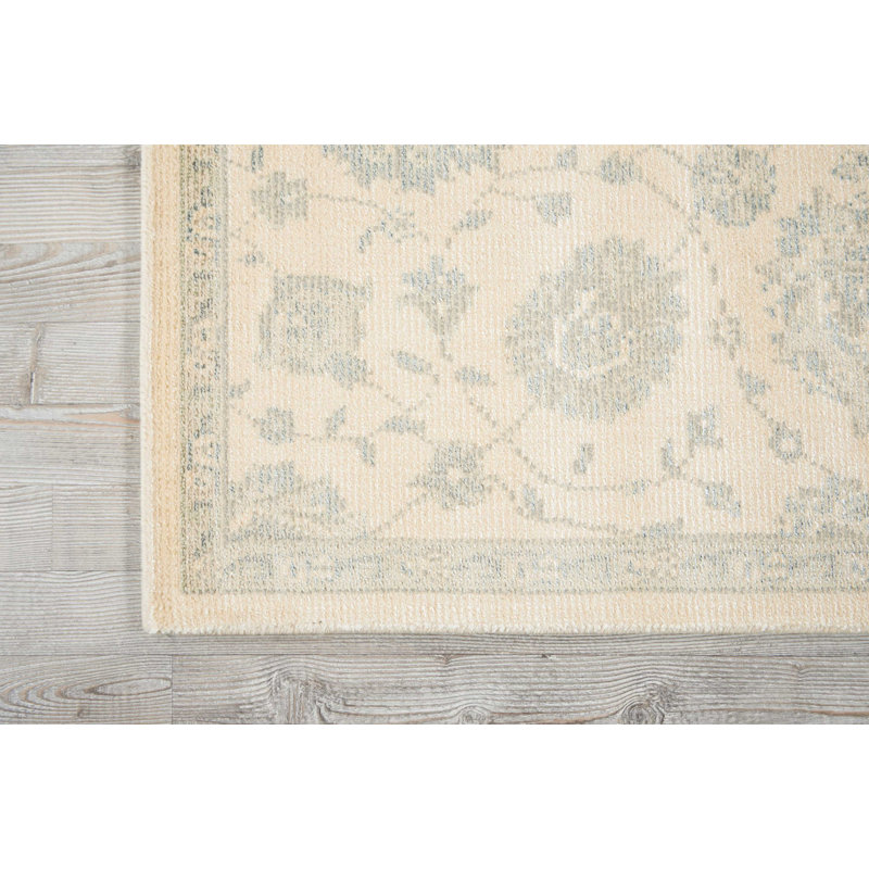 Bourgault Viscose Oriental Indoor Rug, Runner 2'3" x 8'
