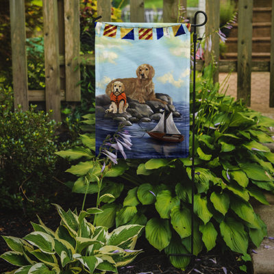 Graziello Double Sided 15'' H x 11.5'' W Polyester Animal Garden Flag