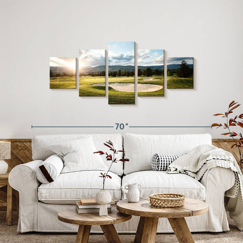 'Golf Sand Pit, 24" H x 55" W