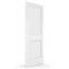 30 po x 80 po. Porte intérieure à 2 panneaux en bois apprêté blanc Shaker, plaque de porte intérieure en bois massif pour la chambre à coucher