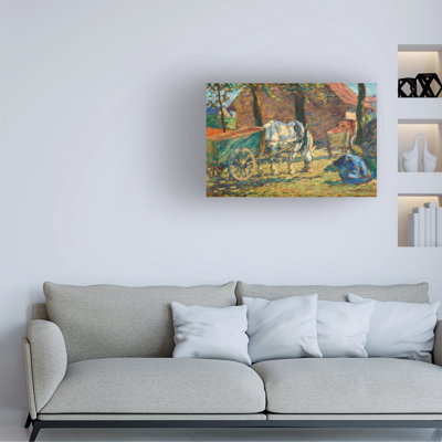 Marcus Jules Middagsrast Canvas Art