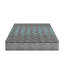 Matelas en mousse de 7 po pour grand lit, niveau de confort moyen, gris et bleu, avec concept de support stable de 7 po, mécanisme de soulagement doux et fiable-855504932