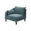 Ensemble modulaire contemporain à un accoudoir modulaire 5 pièces en tissu minéral Morgan-1533982872