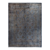 Overyed One-of-a-Kind Rectangle 10 4" X 13'9" Hand Knotted Area Rug