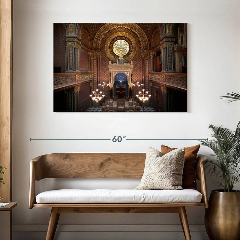 Synagogue espagnole Nicci, H 30 po x l 45 po
