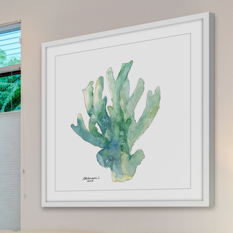 Glenda Roberson - Single Picture Frame Painting, 51cm H x 51cm W x 3.81cm D