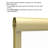 Infinity 47'' - W x 70'' H Bypass Door Semi-Frameless Shower Door with-47823692-47823693