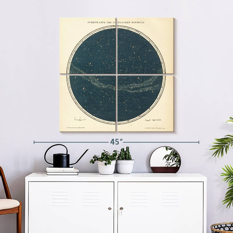 Oberle Celestial Sphere North, 18'' H x 18'' W