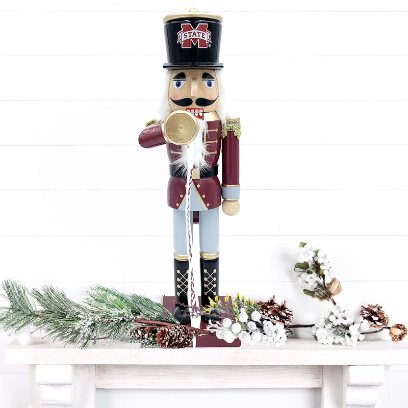 Casse-noisette NCAA College Spirit, Mississippi State Bulldogs