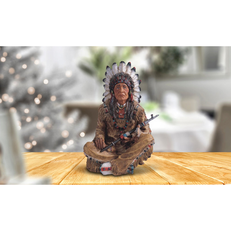 Figurine de chef indien Freddie-Lee