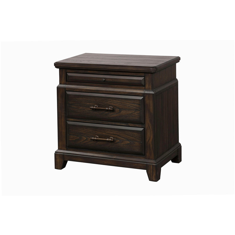 Table de chevet 2 tiroirs