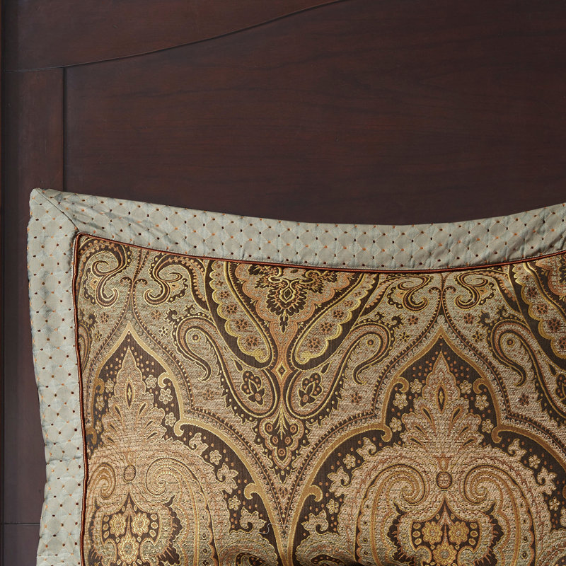 9 Piece Jacquard Comforter Set