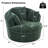 43.3'' W Oversized Round Upholstered Swivel Barrel Chair & Accent Chair-125756901
