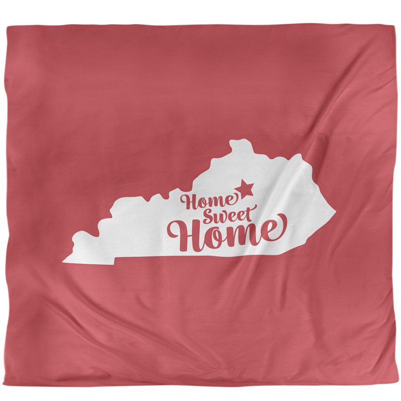 Housse de couette simple doux lexington home, Housse de couette pour très grand lit, Rouge, Microfibre