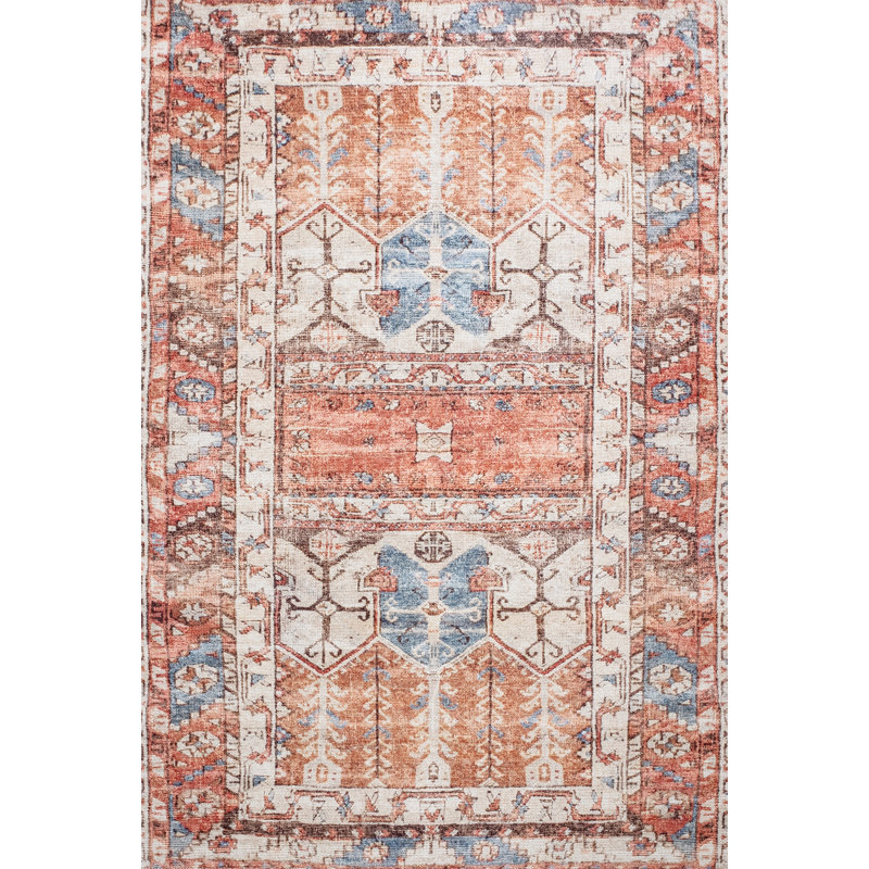 Ethelind Oriental Indoor Rug, Rectangle 7'10” x 10'2"
