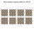 Cobbs Abstract Non-Wall Damaging Wall Decal