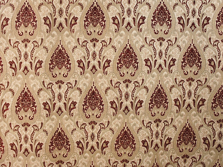 Tissu Sarah, Pourpre