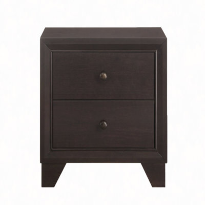 Nightstand, 2-Drawer Nightstand