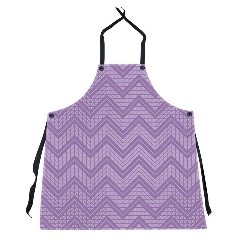 Tablier à chevrons à la main classic Stephenie, Bleu / violet