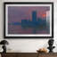Maisons du Parlement, coucher de soleil - Claude Monet - Toile tendue avec châssis, 1903-1921319983-1921319977-1921319981