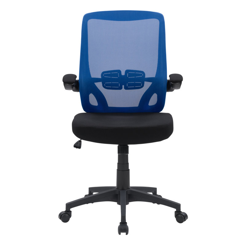 Morry Mesh Ergonomic Task Office Chair, Blue/Black