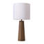 Lampe de table solaire Woonari - brun