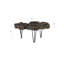 Black Wash 3 Legs Coffee Table