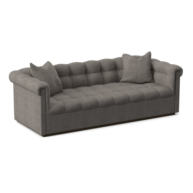 Thom Filicia Home 98" Nottingham Sofa, Tommy Flax, Havana
